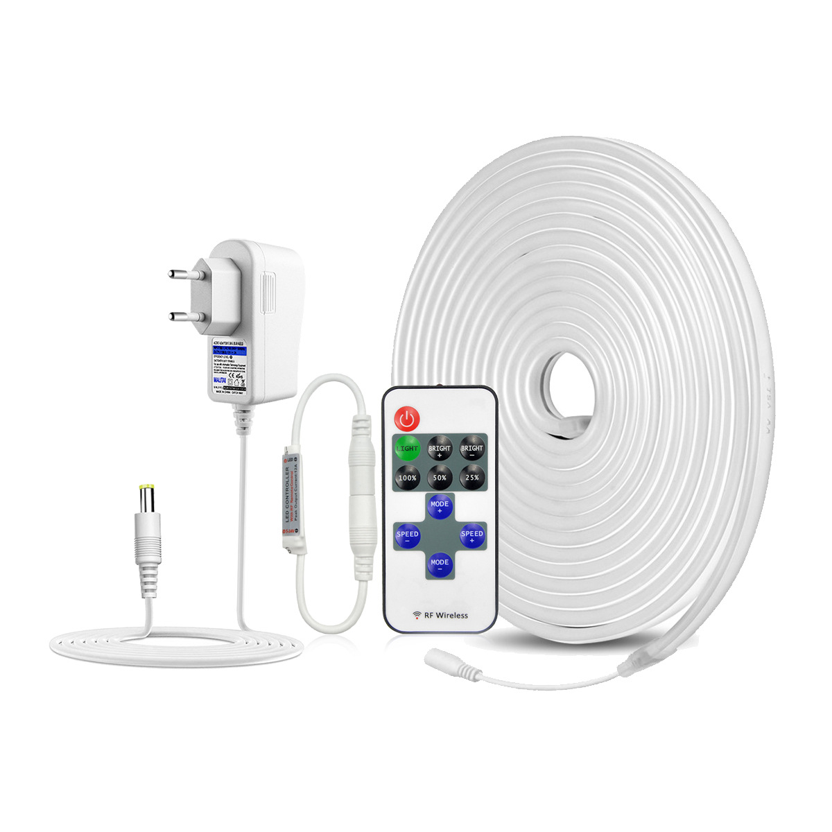 Silicone atmospheric light strip