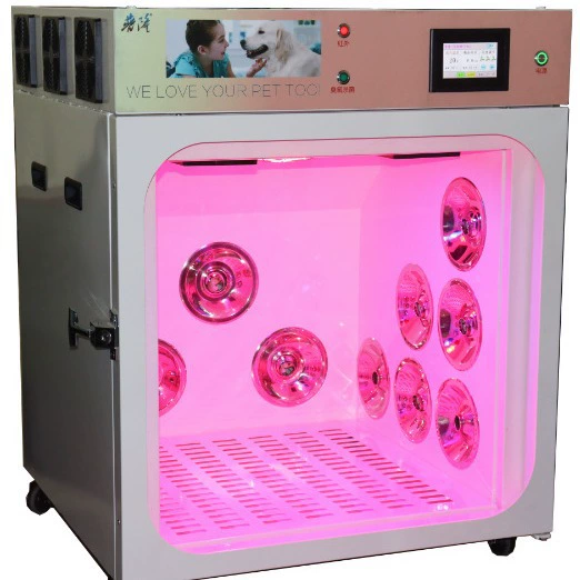 Умный автоматический сушильный шкаф для домашних животных Сушильная машина для кошек и собак универсальный фен для воды среднего размера собачья сушилка для отключения звука