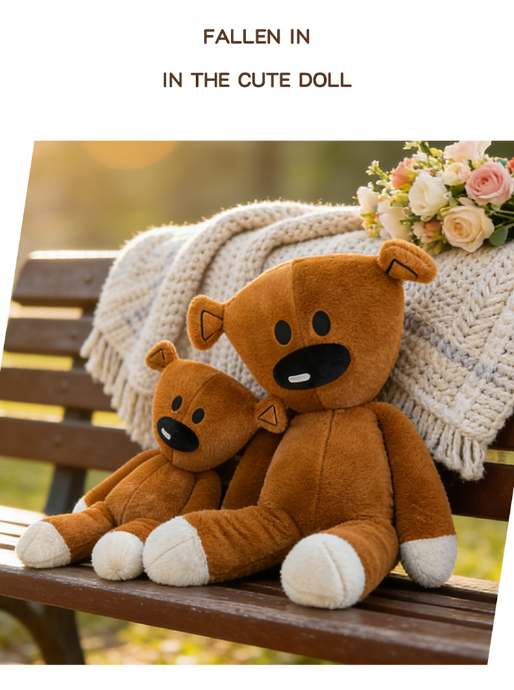 Bean Bear Doll Teddy Bear Plush Toy Large Healing Pillow Children's Comfort Doll Birthday Gift