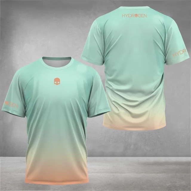 2025 venta caliente moda 3D impresión digital para hombres deportes deportes suelta transpirable manga corta cuello redondo camiseta en stock