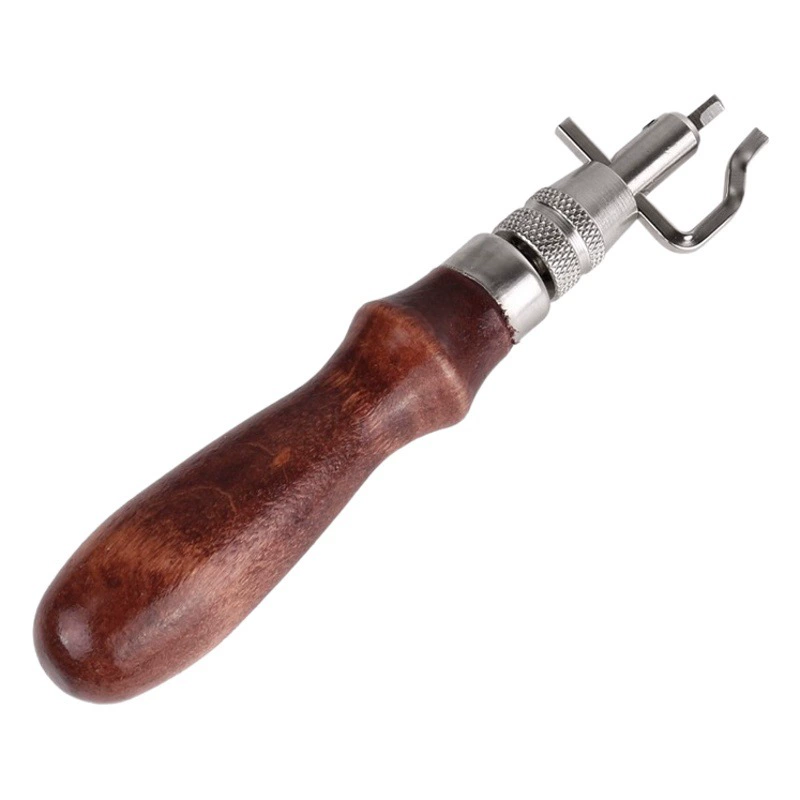 Многофункциональный инструмент для обработки кожи 7-в-1: фаскорез, обрезчик кромок, линейка для кромок