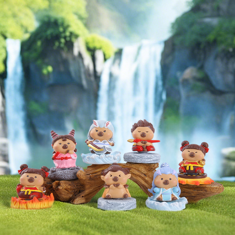 Cartoon Cute Little Magic Pigs That Turn Things Around, Blind Box Home Decor, Holiday Gifts, Wholesale Creative Figurines from the Manufacturer
