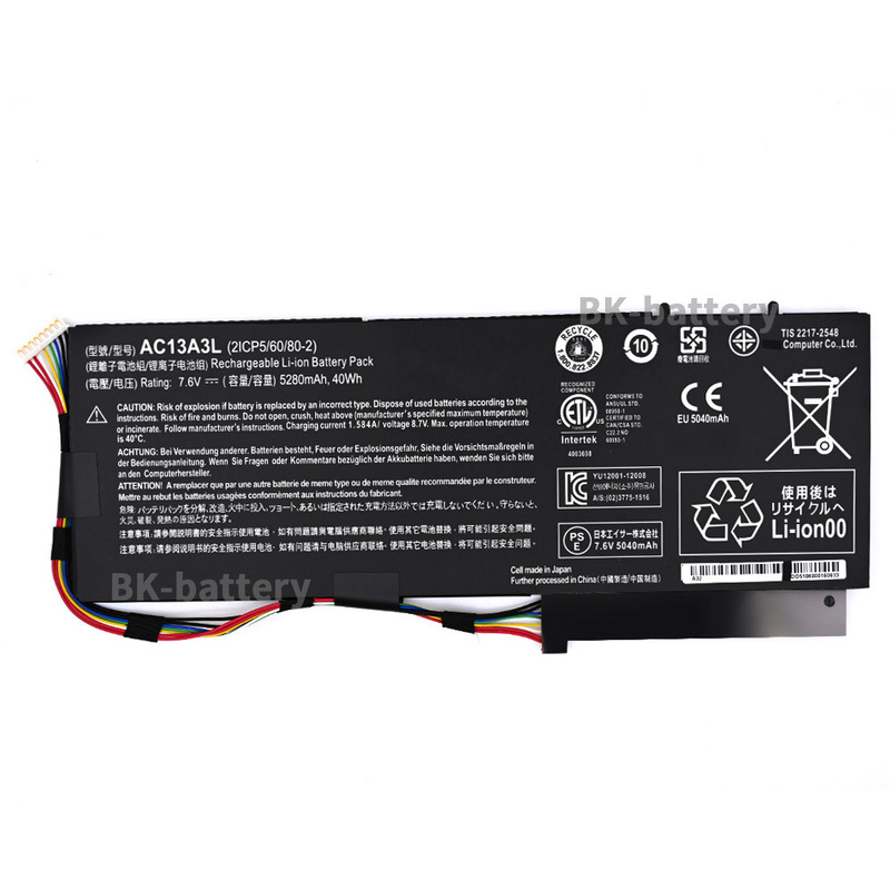 Applicable neutral Acer AC13A3L X313-M Aspire P3 P3-131 built-in computer battery