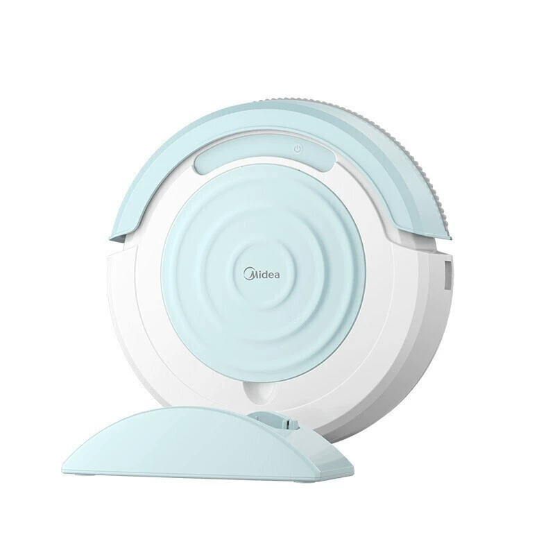 Робот‑пылесос‑мойщик (Midea) R2TCN, подметание и влажная уборка, вертикальная зарядка, элегантный зелёный