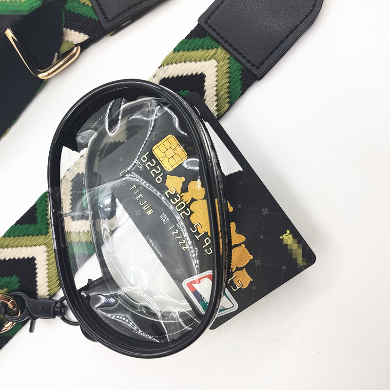 97g Weight Bag Strap Bag Accessories Type 1 Piece, 1 Set Quantity Casual, Daily Occasion Polyester Material Geometric, Leopard Pattern Simple Style, Classic Style Style 1 Piece 1 Set Polyester Geometric Leopard Bag Strap 4