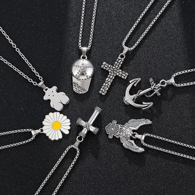 秋冬轻奢小众设计感毛衣链嘻哈男高街中性风项饰高级感百搭卫衣链