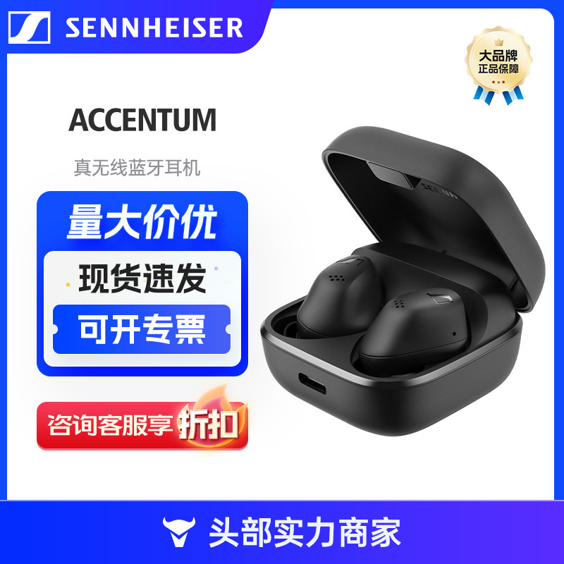 Sennheiser (Sennheiser) True Wireless Active Noise Reduction Bluetooth Headset In-Ear Hd Call