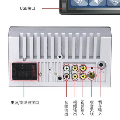 Car mp5 Player Carplay USB Card