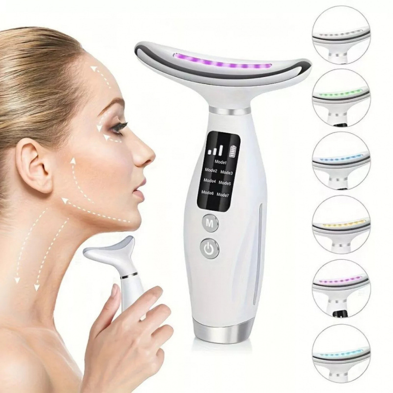 Beauty Equipment to Reduce Nasolabial Folds, Eye and Neck Wrinkles, Lift and Tighten, Home-Use Eye Massage Device, V-Face Slimming Tool