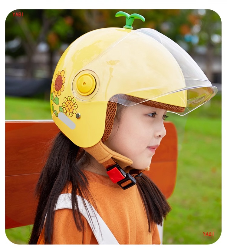 3C Certified Children's Helmet Winter Cute Electric Motorcycle Helmet