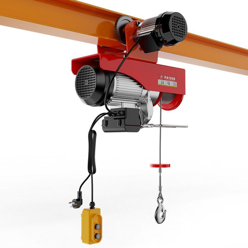 微型电动葫芦220v家用小吊机提升机跑车行车航吊升降起重机卷扬机