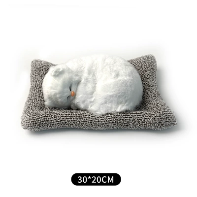 Car ornaments — Decoration Car Interior Accessory Cat - can-call-money-large-white-cat