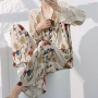 透气长袖夏季外穿家居服