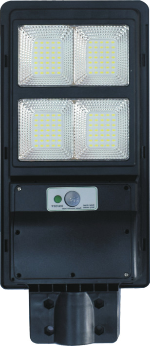 Luces solares para zonas rurales nuevas, farolas solares integradas de alta potencia para uso doméstico, sensor LED inteligente