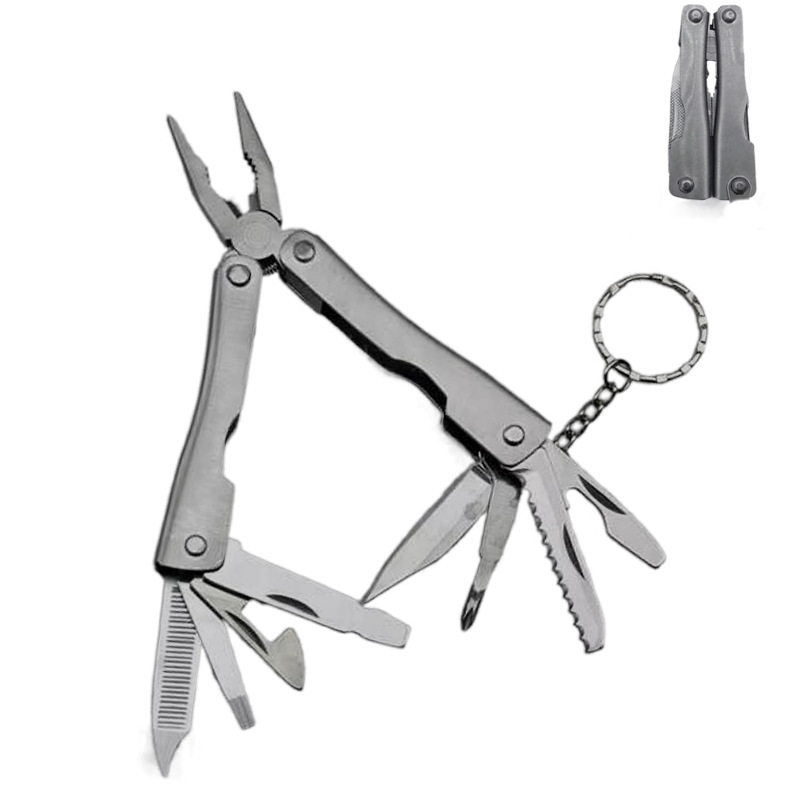 厂家供应小号不锈钢多用钳 迷你折叠户外多功能刀钳