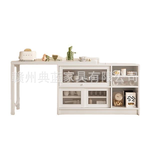 Bar transfronterizo tipo tablero de mesa bar de partición moderna simple en una sala de estar balcón ocio gabinete de comedor en la isla