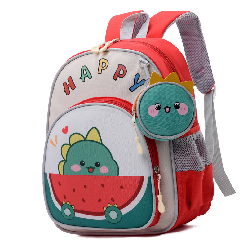 Bolsos de niños mochila de jardín de infantes mochila de dibujos animados mochila de dos piezas de impresión encantadora mochila infantil