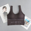 High quality sports breathable comfortable wireless bra, yoga clothing, tank top, beautiful back