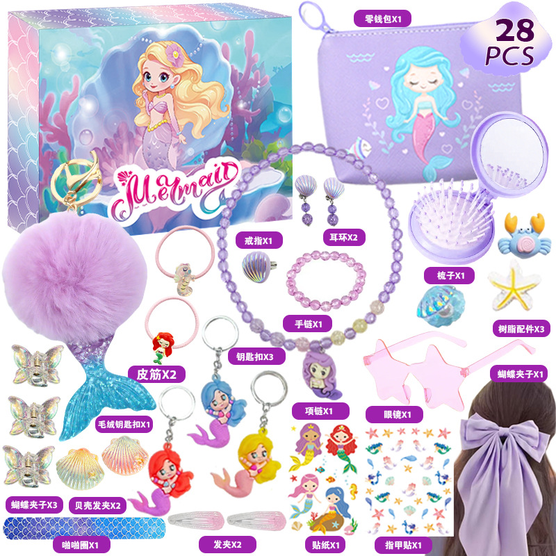Caja Ciega de Cuenta Regresiva de Navidad Unicornio de Plástico Cuenta Regresiva para Navidad