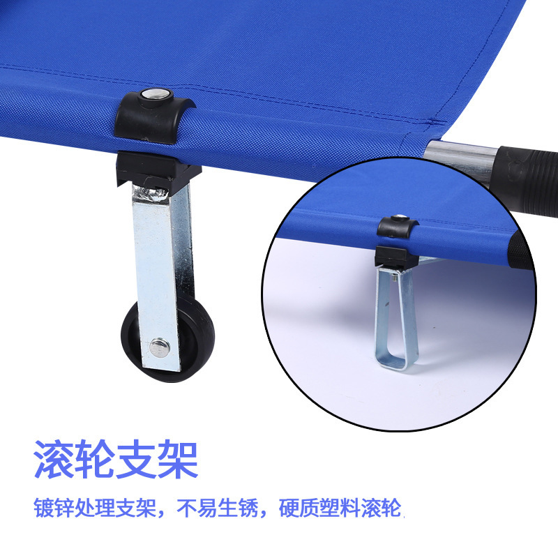 折りたたみ式担架 消防救助 80% off ポータブルで移動可能な階段昇降用担架 アルミニウム合金製 厚型二重折りたたみ式救命担架|undefined