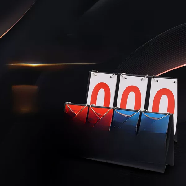 Multi-function basketball scoreboard two-digit scoreboard three-digit table tennis flipper Badminton four-digit scoreboard