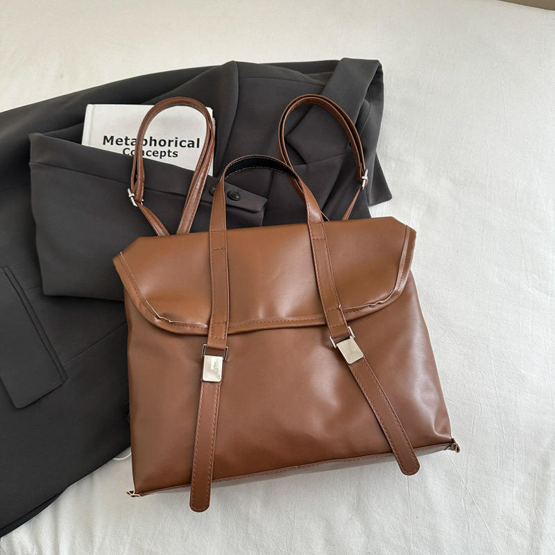 Bolso retro mujer 2024 nueva gran capacidad versátil hombro mochila de viaje tote mochila multifuncional