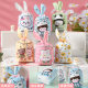 Cute Cartoon Rabbit Ears Gift Packaging Bag Candy Cookie Snack Snack Bag Children's Birthday Gift Festival Bag