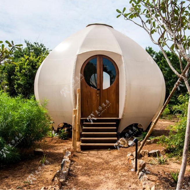 Carpa Esférica Colgante de Exterior para Camping y Hoteles