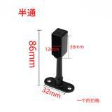 Hanging half-through: Black