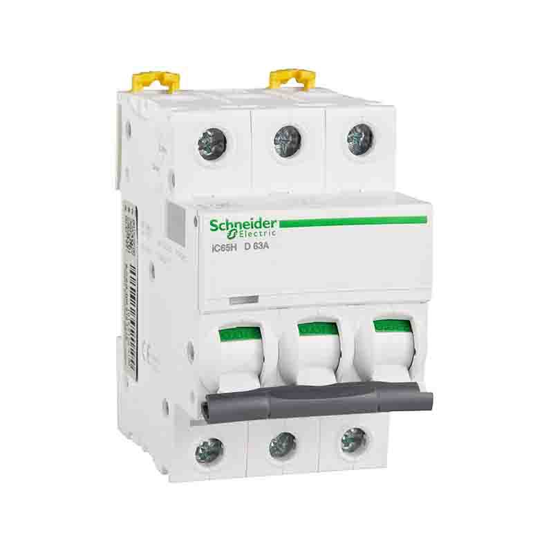 施耐德电气 iC65 微型断路器 IC65H 3P D63A | A9F29363