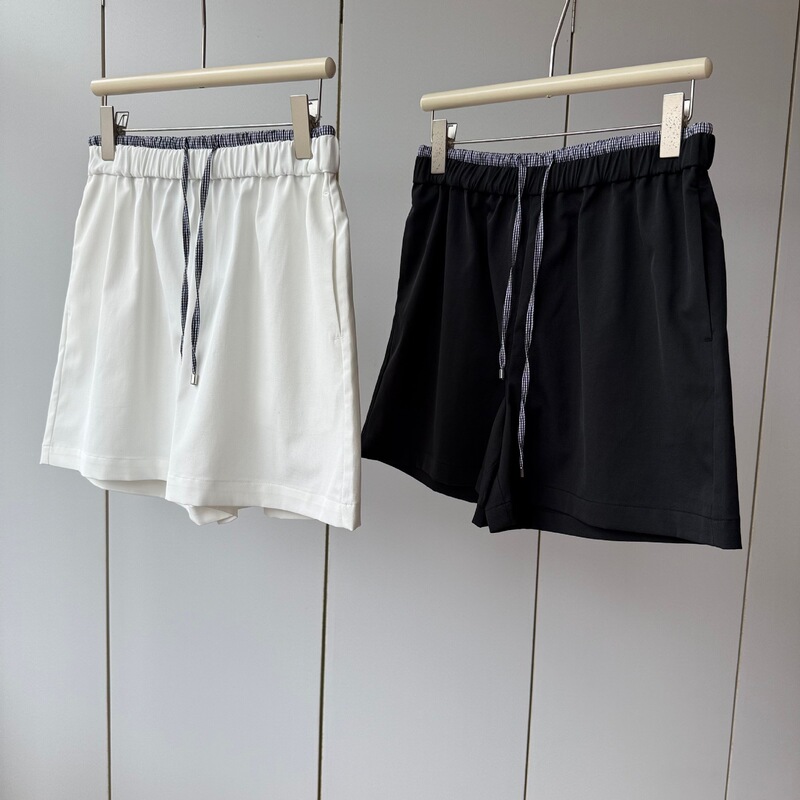 Japanese Toray Fabric, Sun-Proof and Anti-See-Through! Cotton+Linen Double-Layer Loose A-Line Wide-Leg Shorts for Women, Summer Japanese Toray Fabric, Sun-Proof and Anti-See-Through! Cotton+Linen Double-Layer Loose A-Line Wide-Leg Shorts for Women, Summer