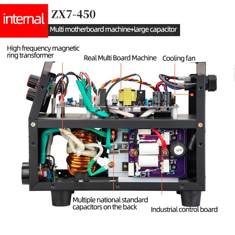 【跨境专供】耐顺佳220/380V双电压焊机工业MMA-450大功率电焊机|undefined