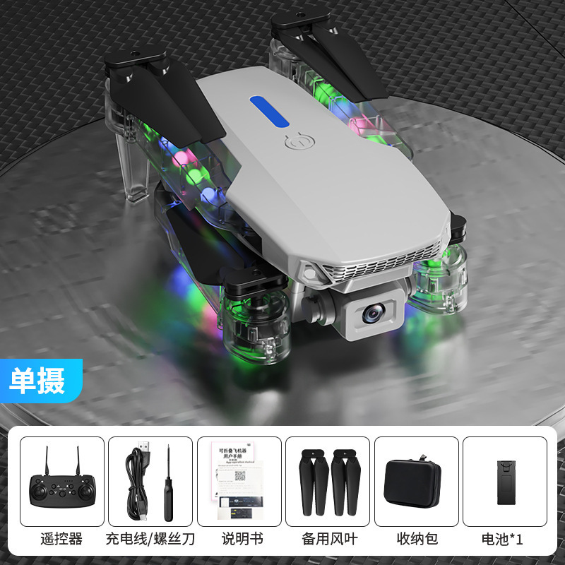 X13D avión de control remoto de alta definición fotografía aérea UAV luces LED cuadricóptero evasión de obstáculos modelo aéreo avión estudiante
