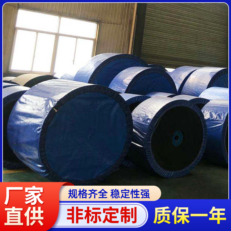 厂家批发尼龙环形传输带挡边耐高温防滑工业传送带矿山输送带
