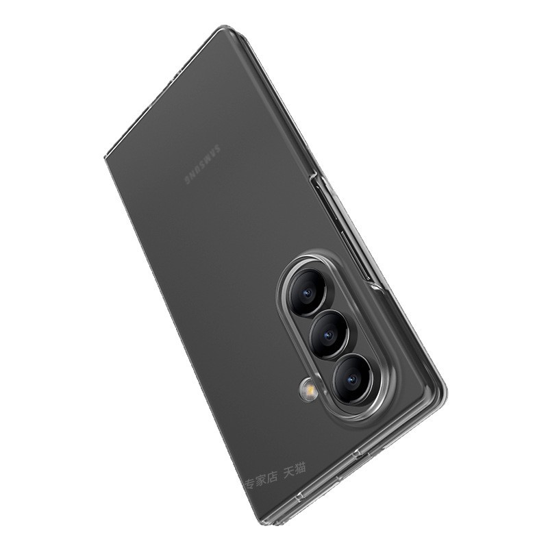 Samsung ZFold7 携帯電話ケース透明保護カバー折りたたみ超薄型 zfold6 新しいシンプルな PC ハードケースに適しています|undefined