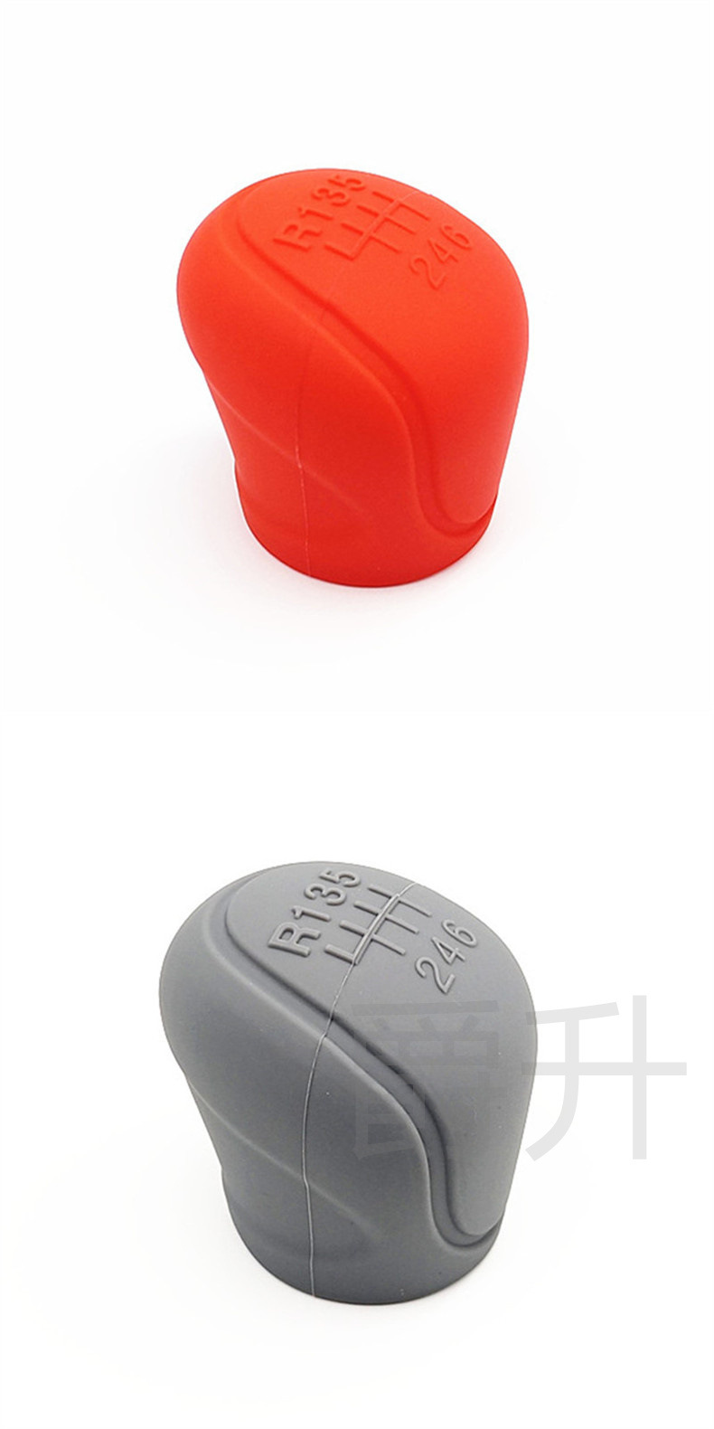 Cross-Border 5-Speed Manual Gear Car Silicone Gear Handle Head Cover 6-Speed Gear Lever Protective Cover Non-Slip and Odor-Free Universal Type