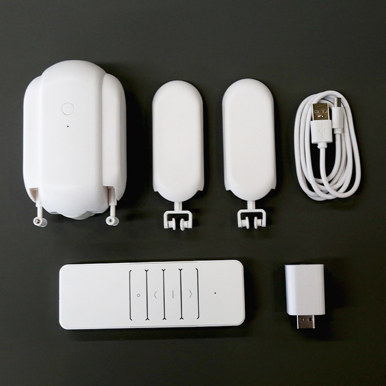 Cortina inalámbrica WIFI control de voz artefacto graffiti cortina eléctrica inteligente compañero Roman Rod cortina de refuerzo