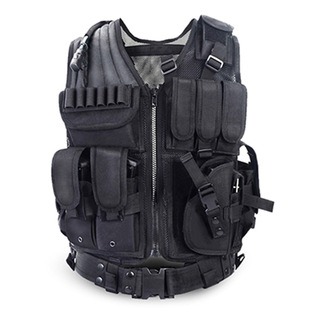 Outdoor Summer Mesh Breathable Training Vest Multi-Functional Special Forces Vest Cs Field Tactical Vest