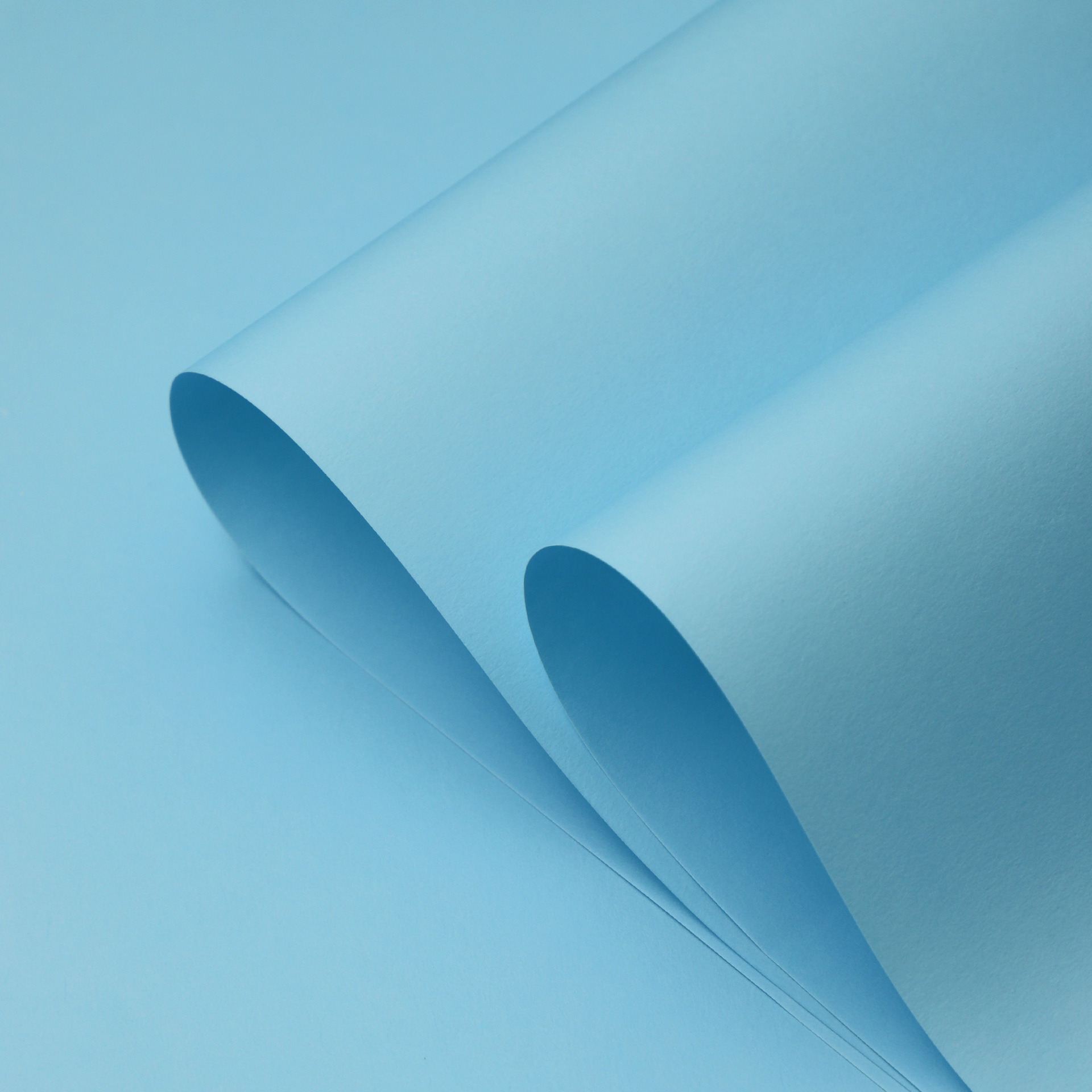 Papel Premium de 150 g/m², Azul Lunar, 44*58 cm, 10 Hojas; Un Paquete