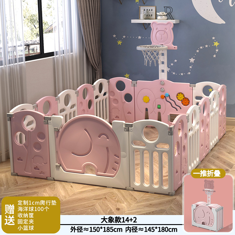 Seleccione estrictamente la protección infantil para niños en el suelo cerca de juego para niños pequeños plegables en el interior de la casa bebé arrastrando la barraca