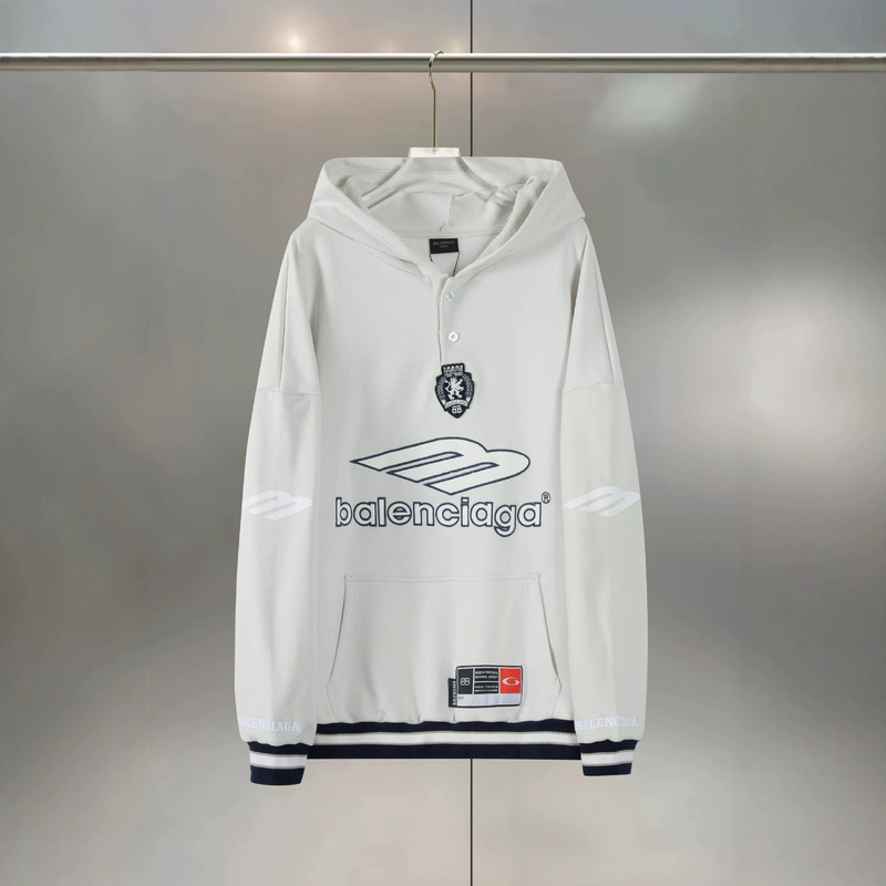 Authentic Paris B Brand Autumn/Winter New Collection Manchester United 3m Embroidered Printed Hooded Sweatshirt Couple's Style Wholesale Authentic Paris B Brand Autumn/Winter New Collection Manchester United 3m Embroidered Printed Hooded Sweatshirt Couple's Style Wholesale