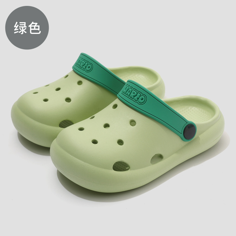子供用下駄、夏用屋内家庭用、夏用、通気性のある滑り止めサンダル、年長児と幼児用卸売|undefined