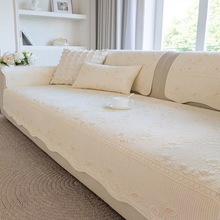 水洗全棉沙发垫四季通用布艺防滑沙发套罩巾2025秋冬新款沙发坐垫
