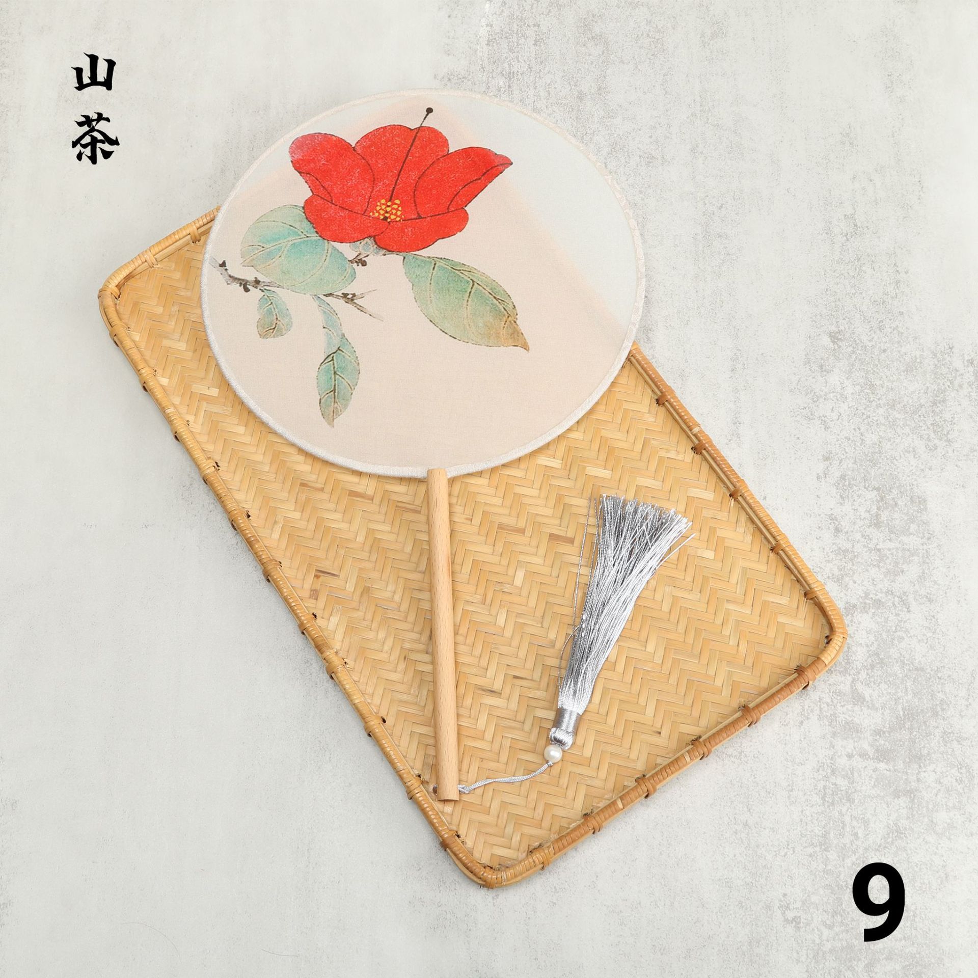 Creativo mantingfang tema estilo antiguo ventilador de la danza al por mayor ventilador de dama de honor estilo chino nuevo ventilador de corte clásico chino