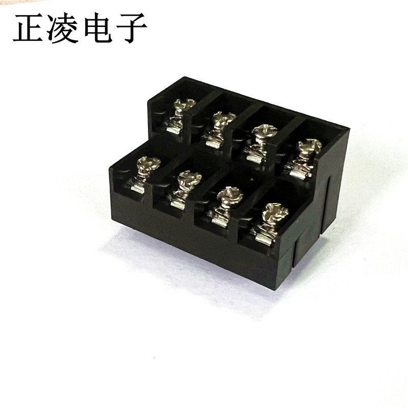 8500HL-8.5双排栅栏式端子2*4P 双排接线端子