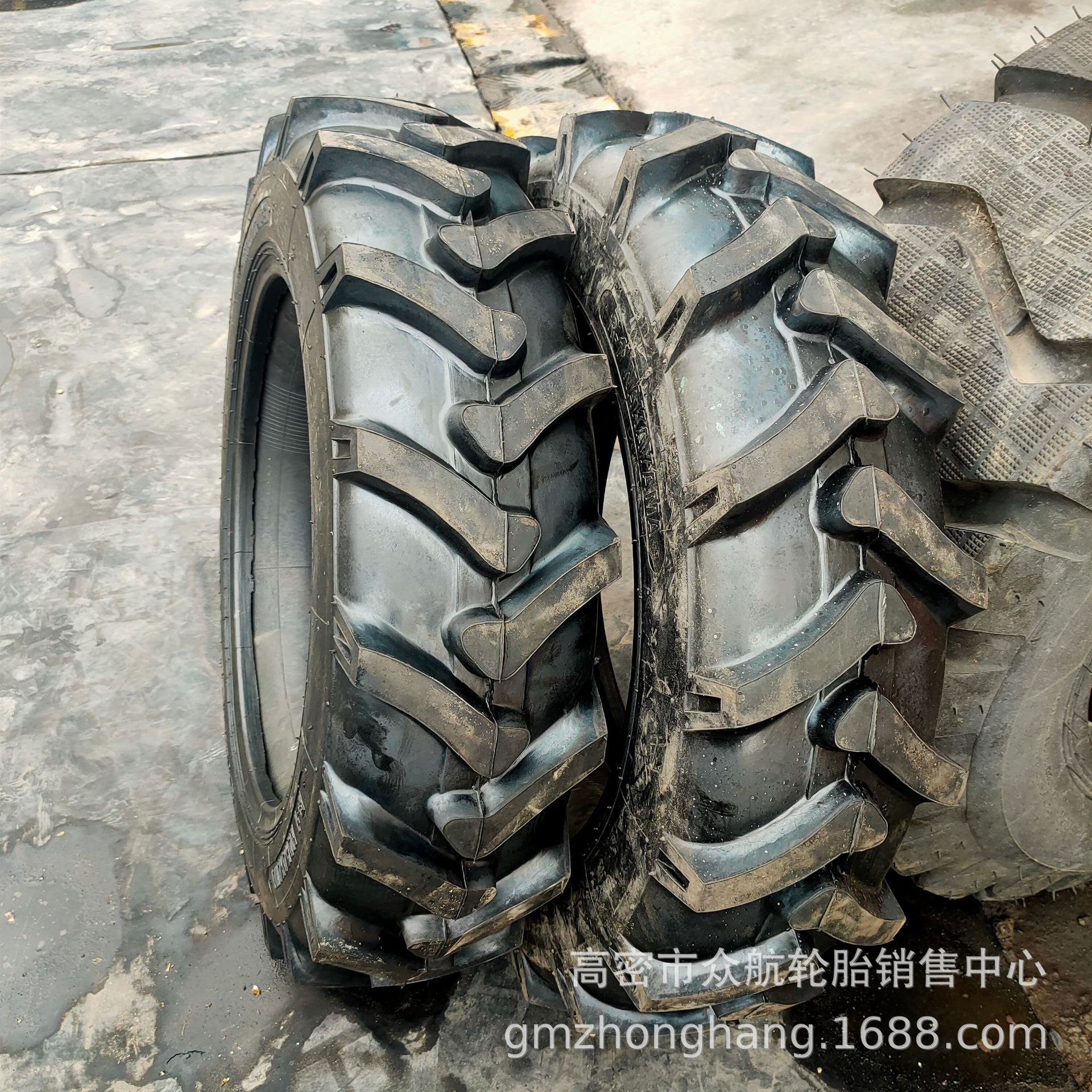 现货供应拖拉机轮胎 9.5-22 人字花纹