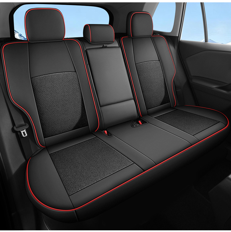 Manufacturer's direct cross-border sales of RAV4 car seat covers made of leather and ice rattan, durable for all seasons, semi-enclosed, specialized for this model