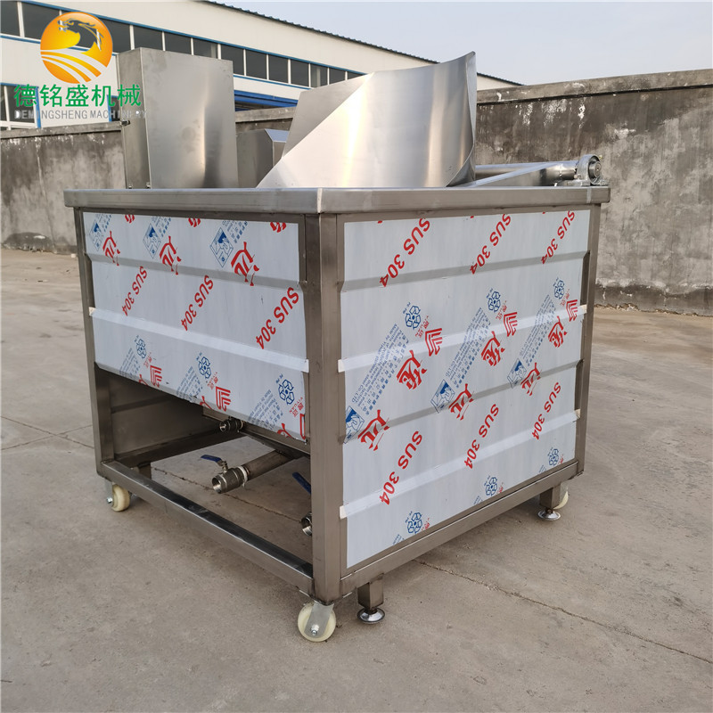 果篦儿油炸锅 原味鸡块油炸机 自动出料炸鸡翅翅中油炸机