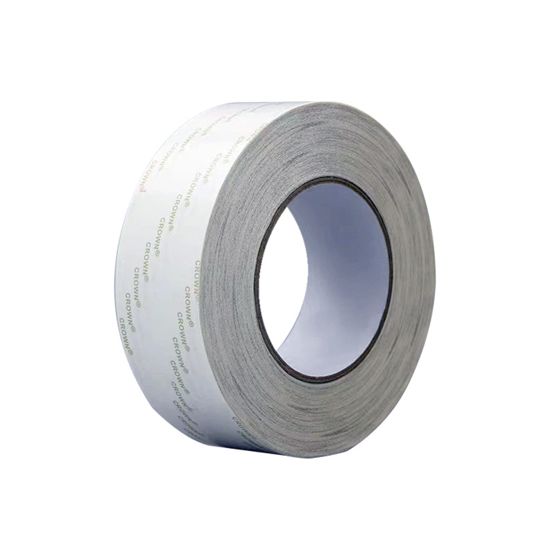 CROWN Crown 6025 adhesivo de doble cara PET transparente fuerte supervisco sin marca de alta temperatura pintura de diamante cinta adhesiva personalizada