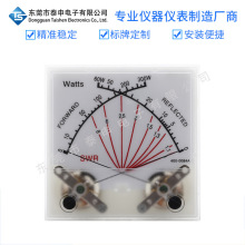 驻波表头无线电台SWR Watt Meter 双针60/300W功率表发射机带背光